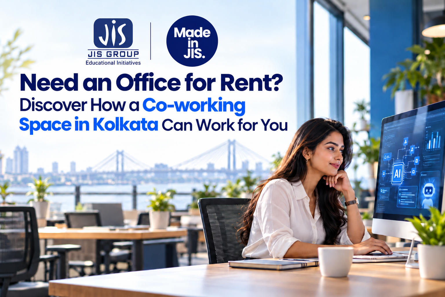 Need an Office for Rent? Discover How a Co-working Space in Kolkata Can Work for You